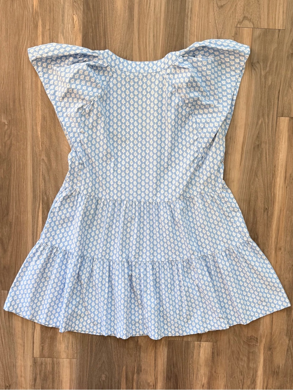 Vineyard Vines Sophie Harbor Dress in Blue & White Print Size XL (16) - Picture 2 of 4